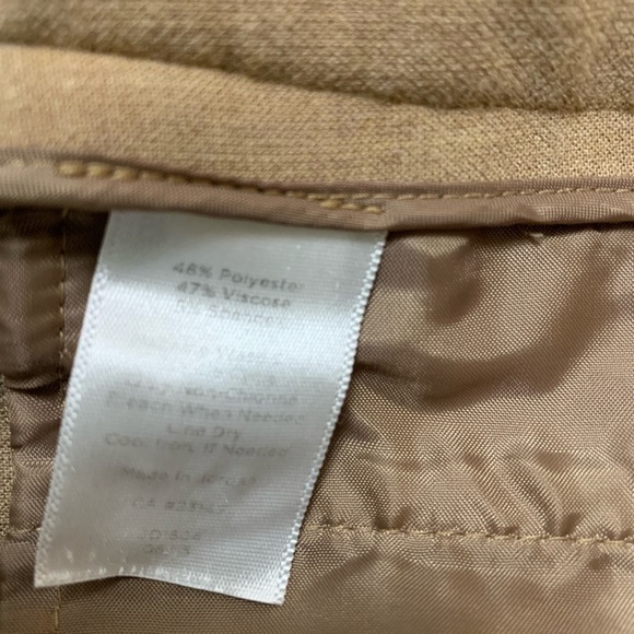 Talbots curvy fit khakis, size 10 - Picture 6 of 6